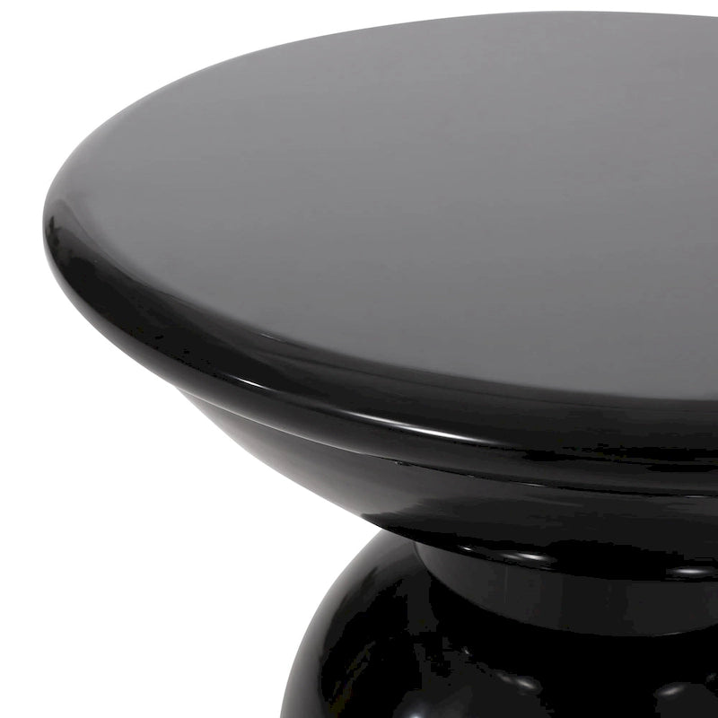 Table d'appoint d'extérieur en métal Pelon par Christopher Knight Home