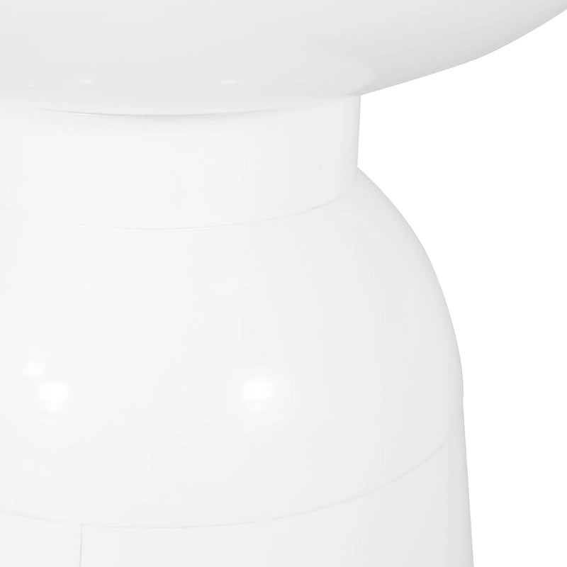 Table d'appoint d'extérieur en métal Pelon par Christopher Knight Home