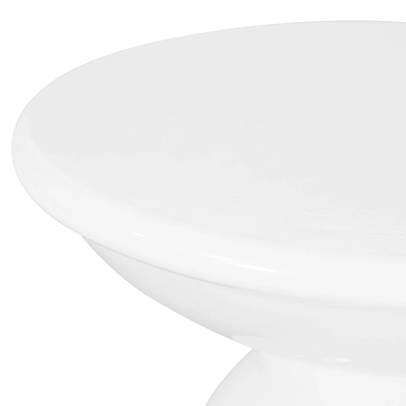 Table d'appoint d'extérieur en métal Pelon par Christopher Knight Home