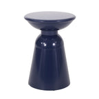 Table d'appoint d'extérieur en métal Pelon par Christopher Knight Home