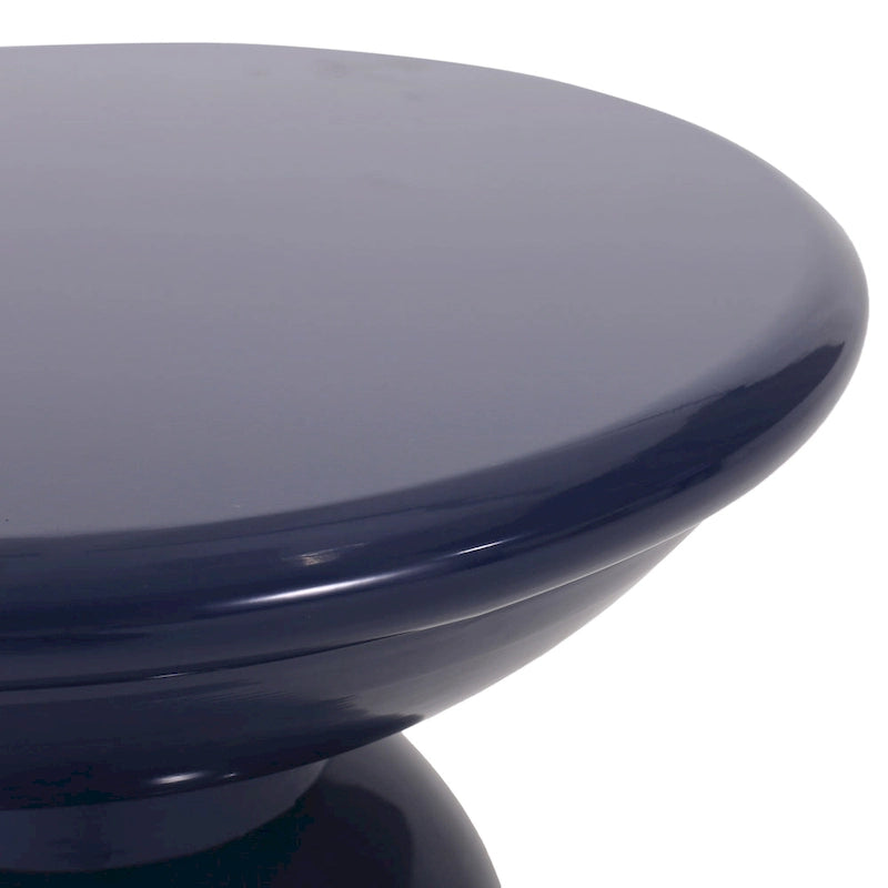 Table d'appoint d'extérieur en métal Pelon par Christopher Knight Home