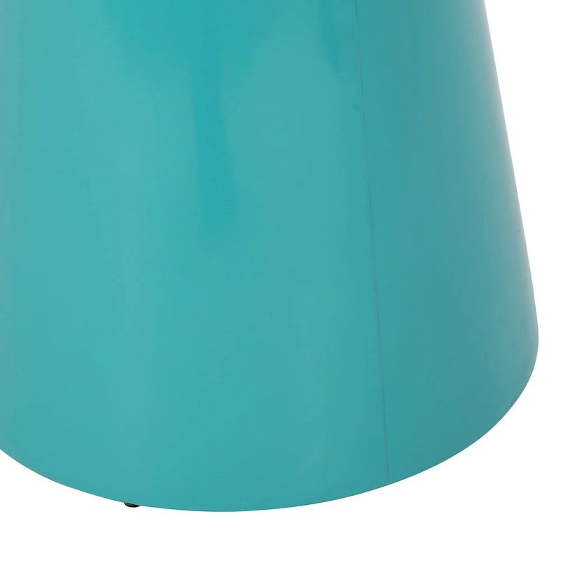 Table d'appoint d'extérieur en métal Pelon par Christopher Knight Home