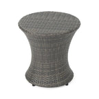 Table d'appoint d'extérieur Adriana Boho en osier par Christopher Knight Home