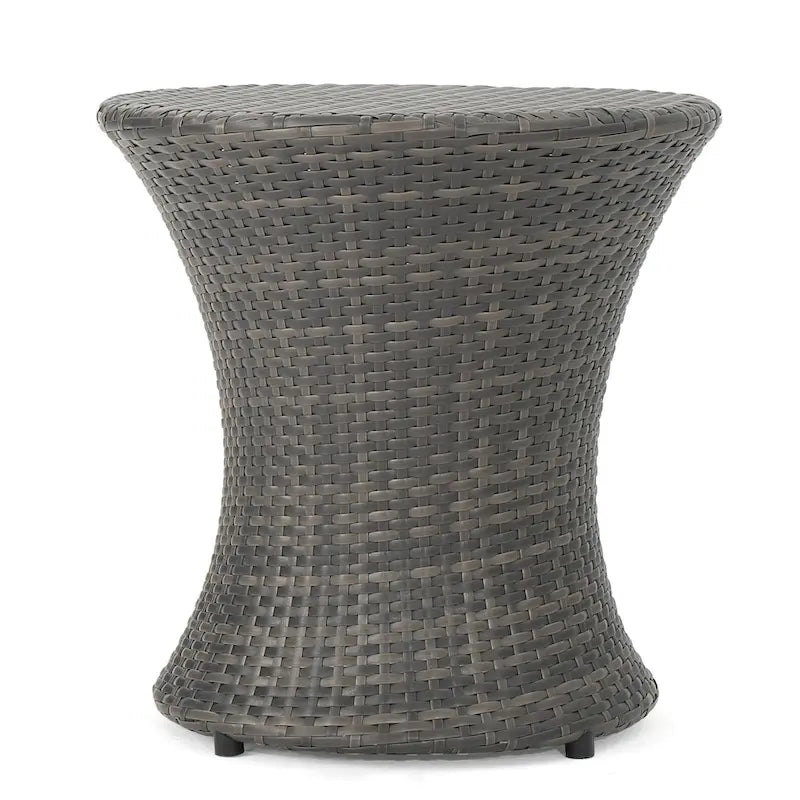 Table d'appoint d'extérieur Adriana Boho en osier par Christopher Knight Home
