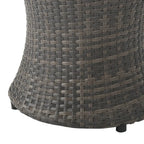 Table d'appoint d'extérieur Adriana Boho en osier par Christopher Knight Home