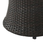Table d'appoint d'extérieur Adriana Boho en osier par Christopher Knight Home