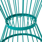 Table d'appoint ronde en fer forgé Lassen par Christopher Knight Home