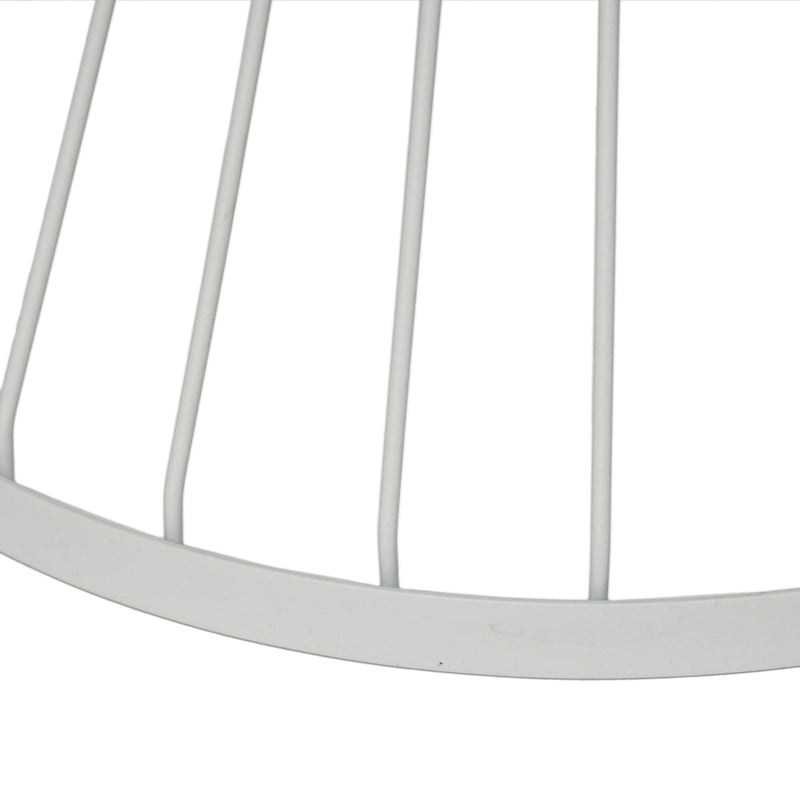Table d'appoint ronde en fer forgé Lassen par Christopher Knight Home
