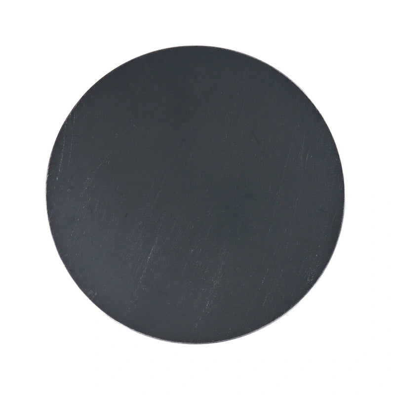 Table d'appoint ronde en fer forgé Lassen par Christopher Knight Home