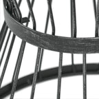 Table d'appoint ronde en fer forgé Lassen par Christopher Knight Home