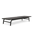 Chaise longue d'extérieur Finn en aluminium et maille par Christopher Knight Home