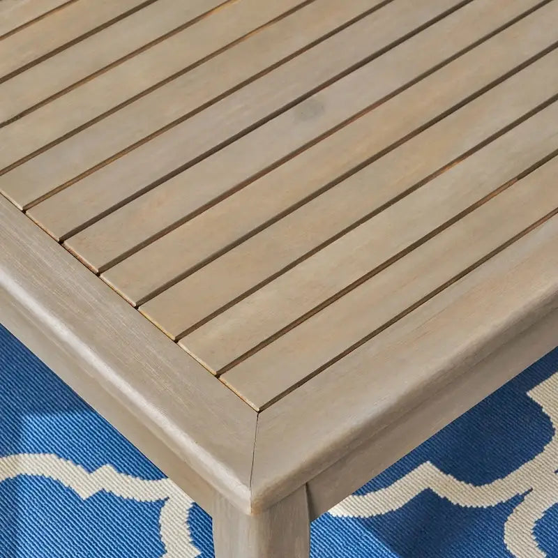 Ensemble de sectionnel 7 places en bois d'acacia d'extérieur Grenada par Christopher Knight Home