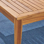 Ensemble de sectionnel 7 places en bois d'acacia d'extérieur Grenada par Christopher Knight Home