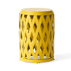 Ensemble de tables d'appoint gigognes Selen Outdoor de 12 et 14 pouces en treillis par Christopher Knight Home