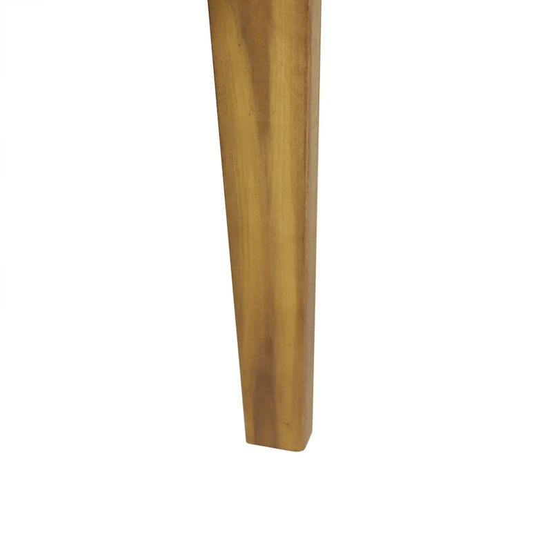 Table basse d'extérieur circulaire Solano en bois d'acacia par Christopher Knight Home