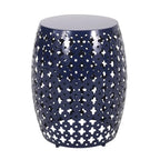 Table d'appoint d'extérieur en métal Colcord de Christopher Knight Home
