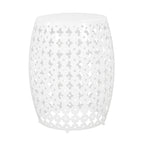 Table d'appoint d'extérieur en métal Colcord de Christopher Knight Home