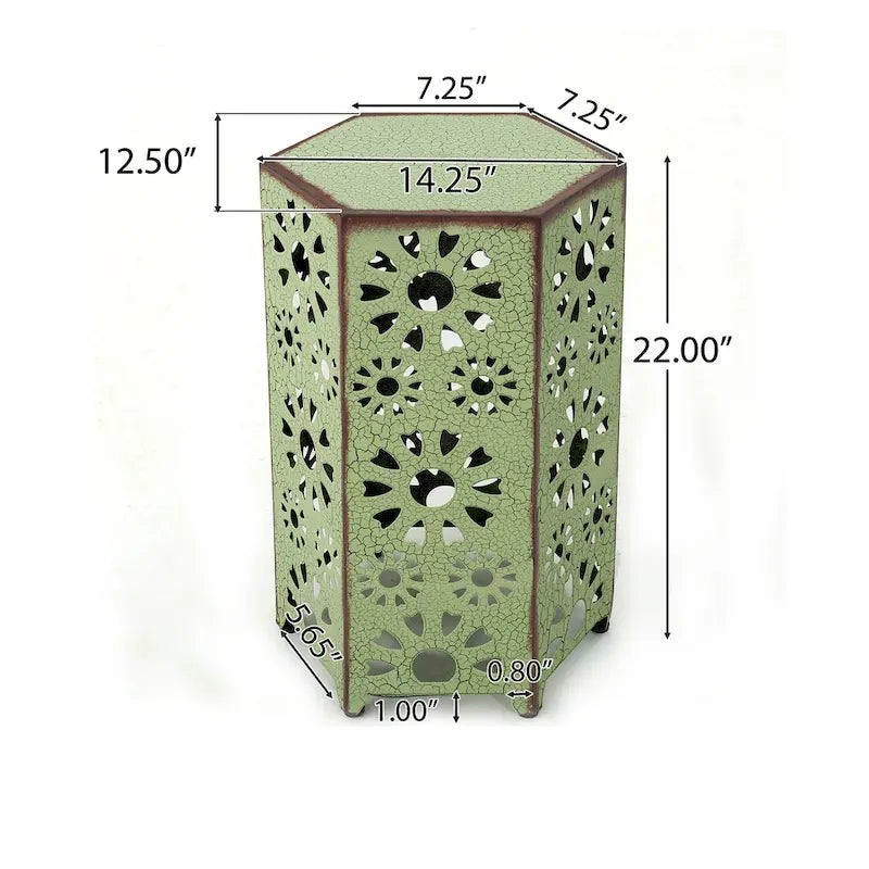 Table d'appoint d'extérieur Eliana de 14 pouces par Christopher Knight Home