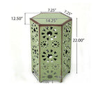 Table d'appoint d'extérieur Eliana de 14 pouces par Christopher Knight Home