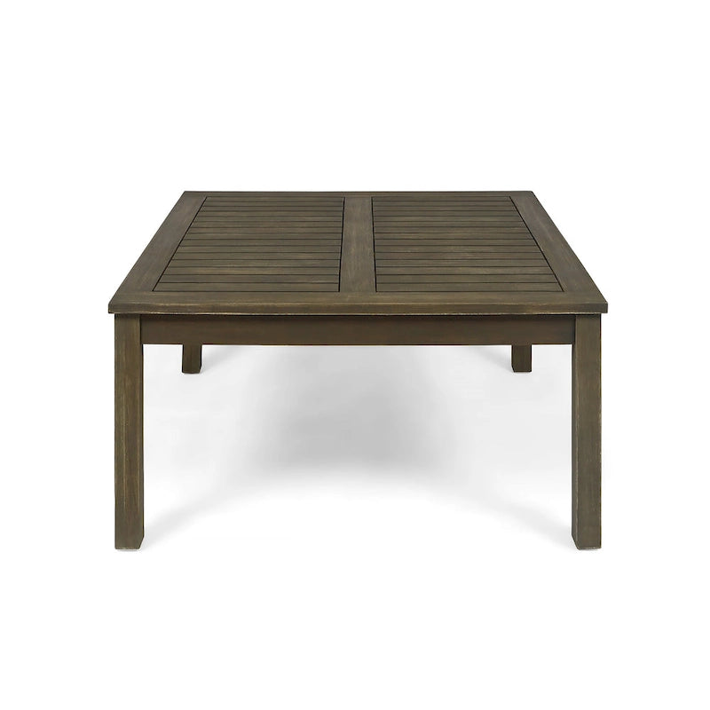 Table basse d'extérieur Perla en bois d'acacia par Christopher Knight Home