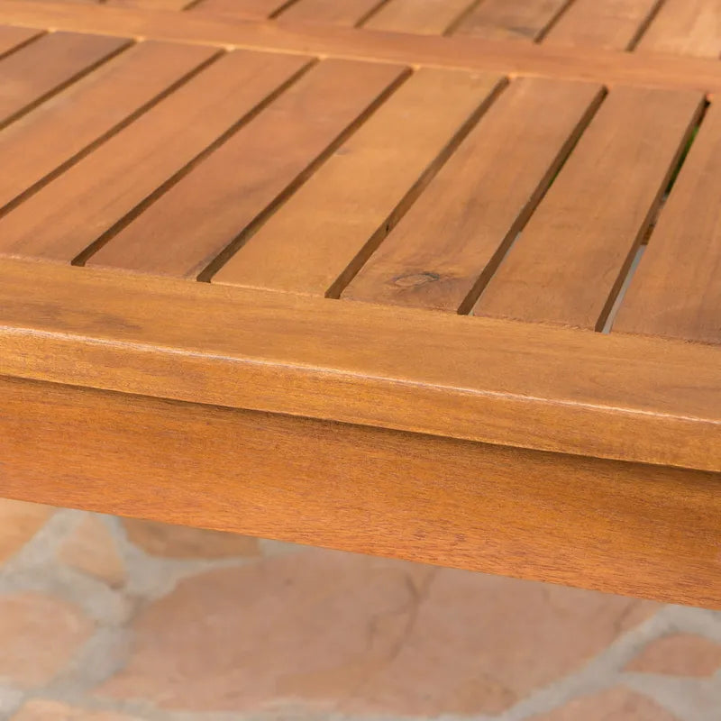 Table basse d'extérieur Perla en bois d'acacia par Christopher Knight Home