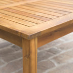Table basse d'extérieur Perla en bois d'acacia par Christopher Knight Home