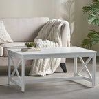 Table Basse Rectangulaire d'Extérieur en Bois Ivan de Christopher Knight Home