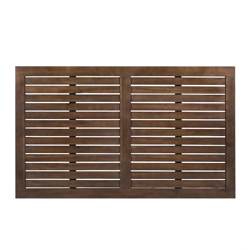 Table Basse Rectangulaire d'Extérieur en Bois Ivan de Christopher Knight Home