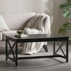 Table Basse Rectangulaire d'Extérieur en Bois Ivan de Christopher Knight Home