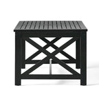 Table Basse Rectangulaire d'Extérieur en Bois Ivan de Christopher Knight Home