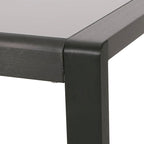 Table basse d'extérieur Maya Bay en aluminium et verre trempé par Christopher Knight Home