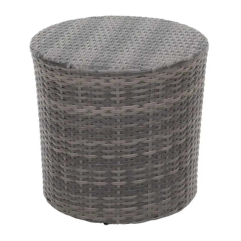 Table d'appoint en osier baril Keaton Christopher Knight Home