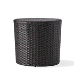 Table d'appoint en osier baril Keaton Christopher Knight Home