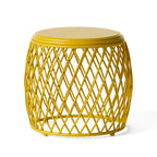 Table d'appoint d'extérieur Alamera Lattice de 19 pouces par Christopher Knight Home - 17,75L x 19,75l x 19,75P
