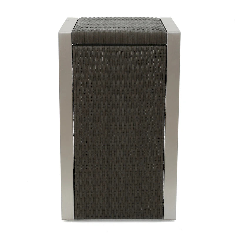 Table d'appoint moderne en C Cape Coral de Christopher Knight Home - 14,50 L x 15,00 P x 24,00 H