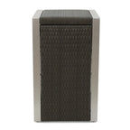 Table d'appoint moderne en C Cape Coral de Christopher Knight Home - 14,50 L x 15,00 P x 24,00 H