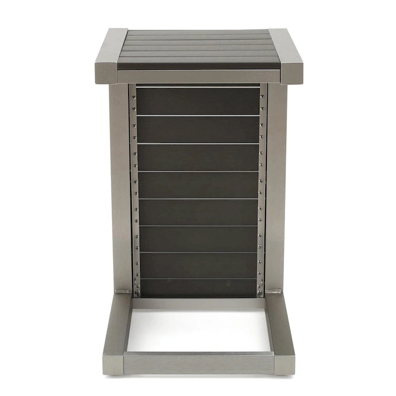 Table d'appoint moderne en C Cape Coral de Christopher Knight Home - 14,50 L x 15,00 P x 24,00 H