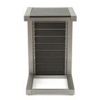 Table d'appoint moderne en C Cape Coral de Christopher Knight Home - 14,50 L x 15,00 P x 24,00 H