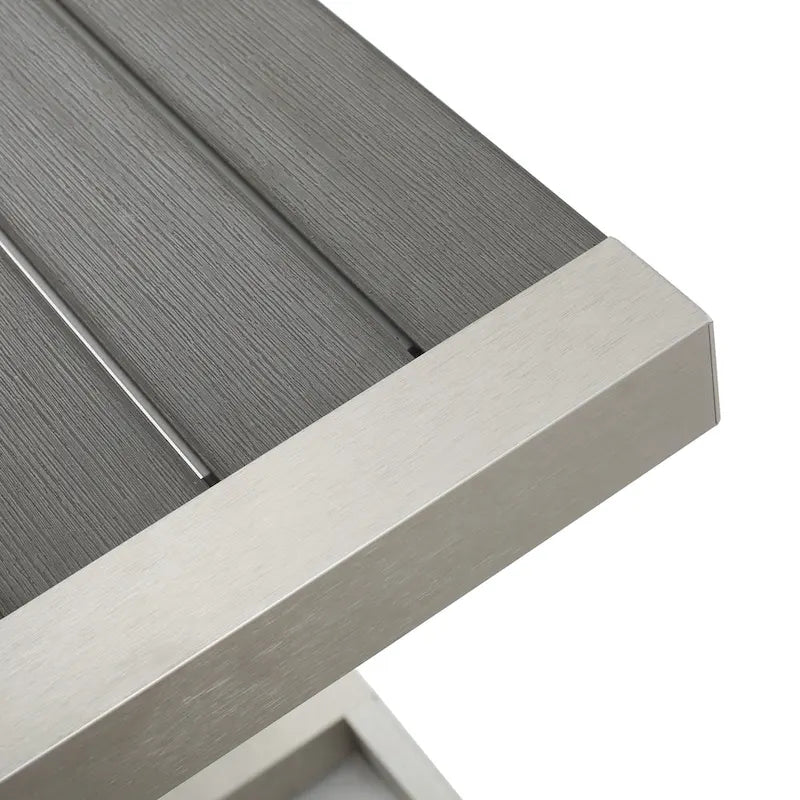 Table d'appoint moderne en C Cape Coral de Christopher Knight Home - 14,50 L x 15,00 P x 24,00 H