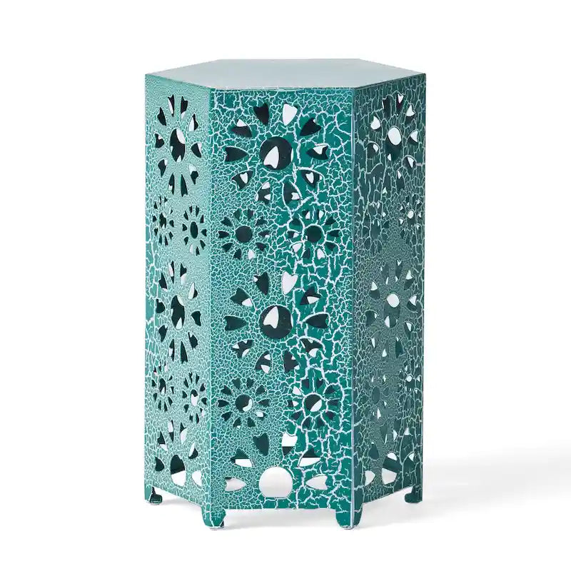 Tables d'appoint gigognes Eliana d'extérieur de 30 et 35 cm par Christopher Knight Home