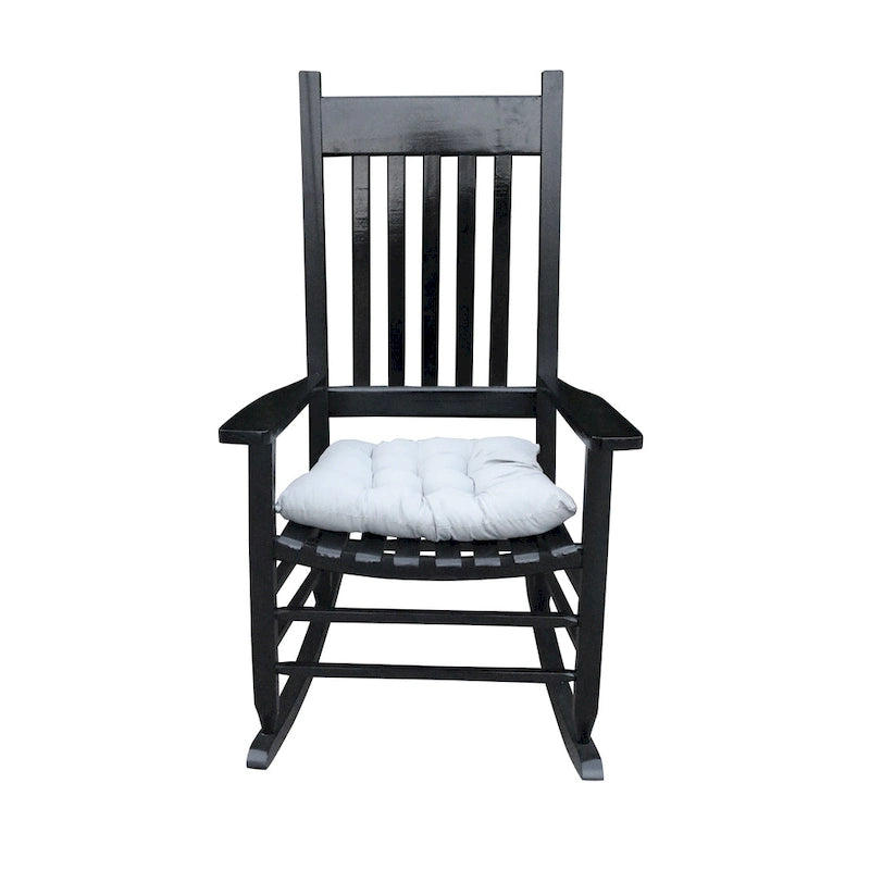 Fauteuil à bascule en bois pour véranda