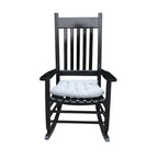 Fauteuil à bascule en bois pour véranda