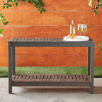 Cambridge Casual Lincoln - Table console d'extérieur gris foncé
