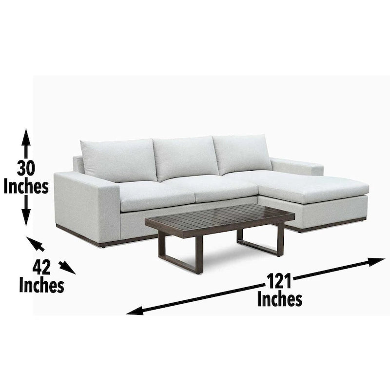 Ensemble de 3 chaises longues d'extérieur Watson