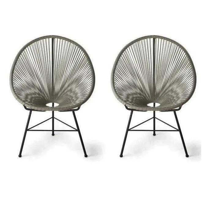 Chaise Acapulco. Lot de 2 - H87,6 x L72,4 x P83,2