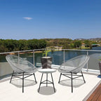 Chaise Acapulco. Lot de 2 - H87,6 x L72,4 x P83,2