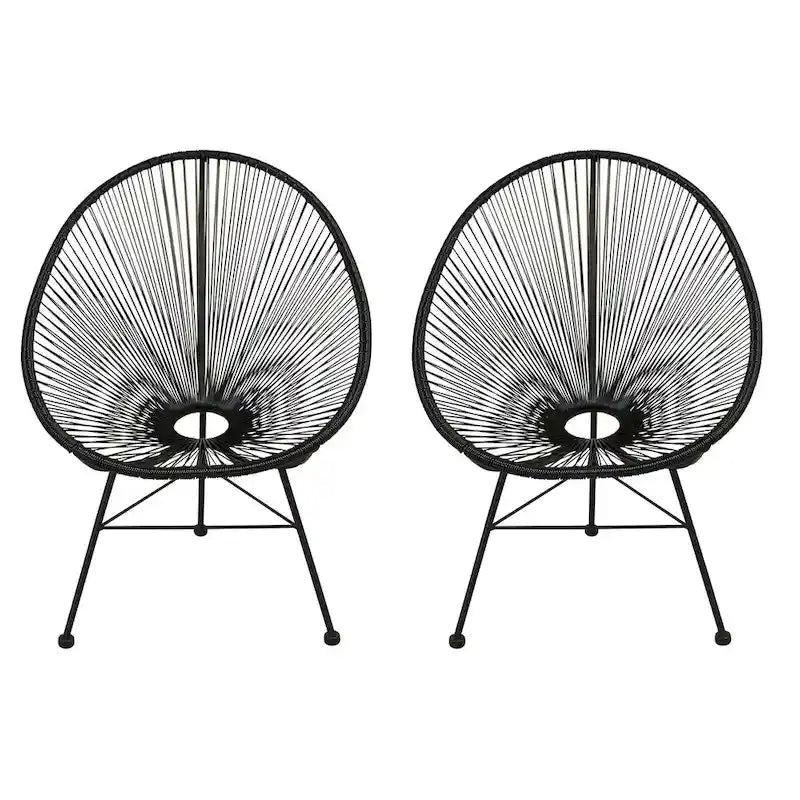 Chaise Acapulco. Lot de 2 - H87,6 x L72,4 x P83,2