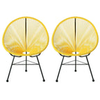 Chaise Acapulco. Lot de 2 - H87,6 x L72,4 x P83,2