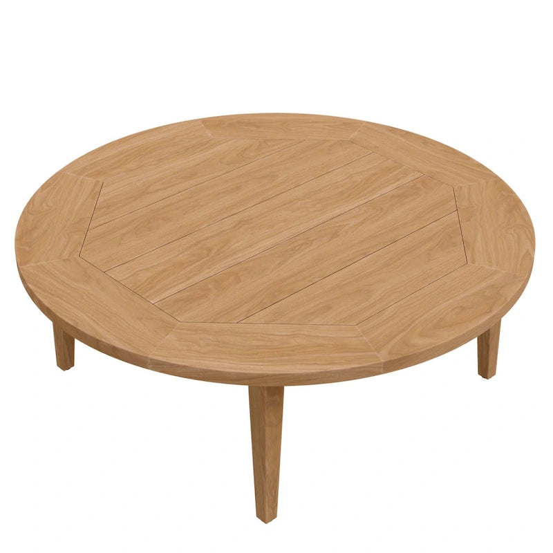 Table basse d'extérieur en teck de Brisbane