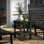 Table d'appoint de patio Adirondack tout temps